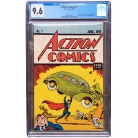 Action 1 Reprint - CGC Graded 9.6